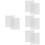 8Pièces Filtrant Nylon Transparent Polyvalent Pour Miel 8