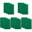 15Pièces Décoratif Vert En Polyester Pour Tortues Reptiles 4