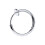 2Pièces Clips Argent Longue Durée Style Chic 1