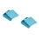 2Pièces Boîtes Tinplate Pour Rangement Couleur Bleu Ciel 10