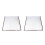 2Pièces Protectrice Durable Pour Brasero En Polyester 4