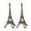 4Pièces Figurines Tour Eiffel Alliage Zinc Café Décor Table Bureau 1