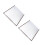 2Pièces Protectrice Durable Pour Brasero En Polyester 5