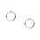 2Pièces Clips Argent Longue Durée Style Chic 10