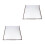 2Pièces Protectrice Durable Pour Brasero En Polyester 9