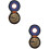 2Ensembles Petits Instruments Percussion Dorés Pour Yoga Et 6