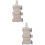 2Pièces Fixation Extincteur Nylon Grise Simple Installation Auto 9
