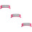 3Pièces Oreiller Rose Ergonomique Repose Main Ongles 9