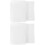 2Pcs Lightweight Adhesive Interlining Fabric for Sewing and Embroidery 7