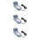 3Pcs USB Powered Blue Lint Remover for Clothes Carpet Fluff 8