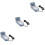 3Pcs USB Powered Blue Lint Remover for Clothes Carpet Fluff 5