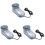 3Pcs USB Powered Blue Lint Remover for Clothes Carpet Fluff 2