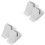 4Pièces Accessoires Clôture Support Fixe Pour Jardin 5