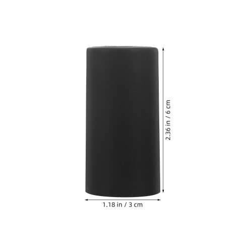 150Pcs Black PVC Heat Shrink Capsules for 1