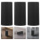 150Pcs Black PVC Heat Shrink Capsules for 7