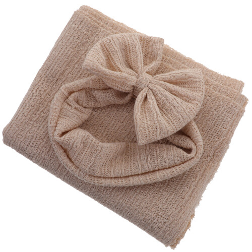2Ensembles Ensemble Bébé Emmanteau Bandeau Beige Confortable