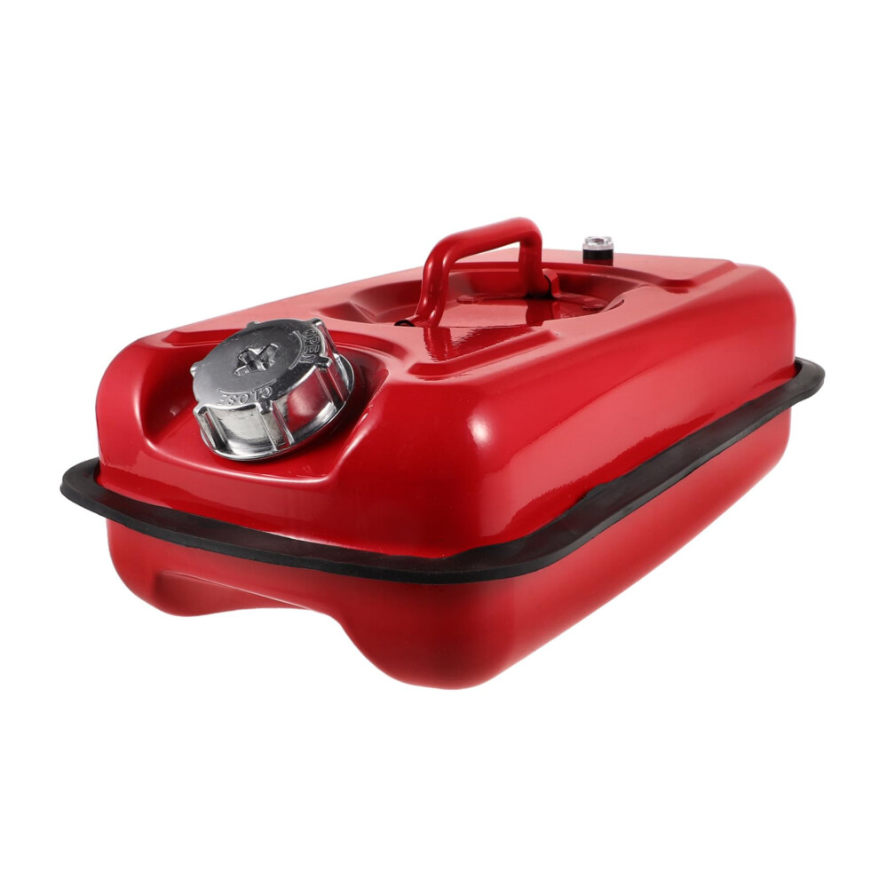 Petrol Tank, Fuel Tank, Generator Atv Tank Cap, Mini Gas Tank, Universal Fuel Tank, Stainless Steel Red 9382693725424