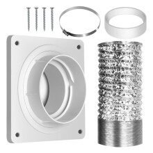 Portable Ac Vent Kit, Window Vent Kit For Ac, Seal Ring Panel Connector, Universal Fit For Portable Air Conditioners