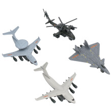 Mini Scale Pull Back Plane Toys Set of 4 - Alloy Model Gifts