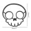 Funny Skeleton Head Egg Mold, 12121.2cm Silicone Pancake Shaper 10