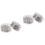 4Pièces Punaises Argentées Solides, Pour Cartes, Notes Décoration 3