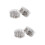 4Pièces Punaises Argentées Solides, Pour Cartes, Notes Décoration 6