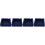 4Pcs Reusable Silicone Ashtray Blue for Indoor Smoking Ash Tray 5