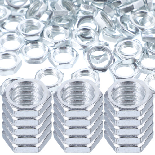 450Pz Dadi Fermalampada M10 in Ferro Argento Resistenti Per Auto 2