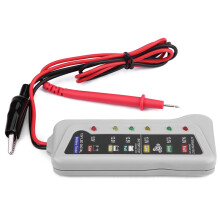 Innovativer Kfz-Batterietester und -analysator mit LED-Anzeige zur sicheren und effizienten Überwachung des Batteriezustands