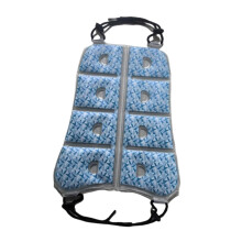Body cooling pad, summer cooling vest, seat cushion, back cooling pack for camping, hiking