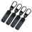Replacement Zipper Slider for Luggage/Jackets/Backpacks/Boots (Gun Black) 1