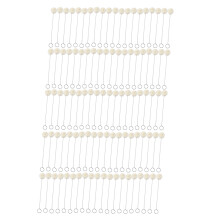 Applicatore per tintura su pelle con palline di lana, pennello per applicazione uniforme per progetti di artigianato fai-da-te, manici in acciaio