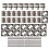 Iron Retro Hardware Kit for Boxes with Locks Hinges and Corner Safety Features 8