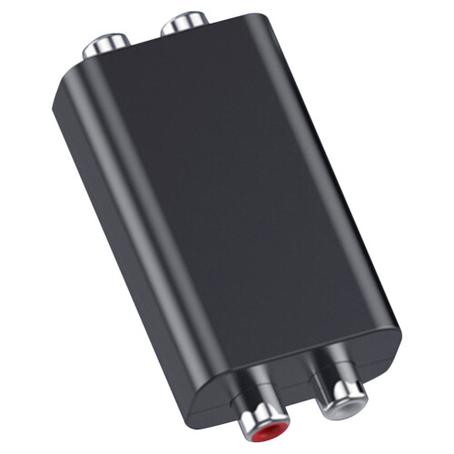 4Stk Ground Loop Isolator ABS Schwarz Für Auto- -Audiosysteme 1