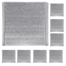 100Stk Einweg Aluminiumfolie Isoliertaschen Silber Für Und