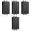 4Stk Ground Loop Isolator ABS Schwarz Für Auto- -Audiosysteme 5