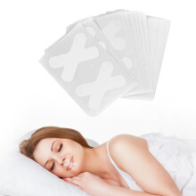 60pack sleep mouth stickers, mouth stickers for sleeping, relieve snoring, reduce mouth breathing, and promote nasal breathing habits.