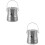 2Stk Malpinsel Wascheimer Silber Langlebig Und Platzsparend 6