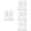 80Pièces Chef Papier Blancs Simples Usage 8