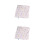 2Pièces Mouchoirs Nursing Bébé Mousseline Blanche Douce 8
