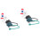 8Pièces Caches Bout PVC Réutilisables Colorés Décoratives 6