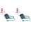 8Pièces Caches Bout PVC Réutilisables Colorés Décoratives 4
