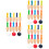 3Ensembles Ensemble Bowling Enfants Coloré Amusant 8