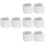 8Pcs White PVC Replacement Vertical Blind Slats for Windows 7