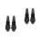 4Pièces Clé Valve Gonflable Noire Multifonction Kayak 6