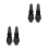 4Pièces Clé Valve Gonflable Noire Multifonction Kayak 5
