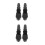 4Pièces Clé Valve Gonflable Noire Multifonction Kayak 10