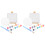 2Ensembles Ensemble Portable Avec Mini Chevalet Support 2