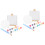 2Ensembles Ensemble Portable Avec Mini Chevalet Support 4