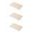 3Pièces Raclette Sérigraphie Bois Pratique Résistante Couleur 10